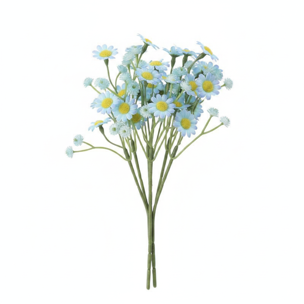 זר חיקוי קחוונים ופרחי שדה 27 ס"מ