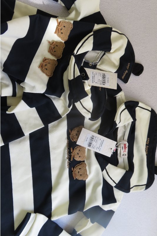 סט שמלה וחולצה מהקולקציה של שנה שעברה, ממלנז'
שמלה מידה 4
חולצה מידה 2
המחיר לשני הפריטים יחד