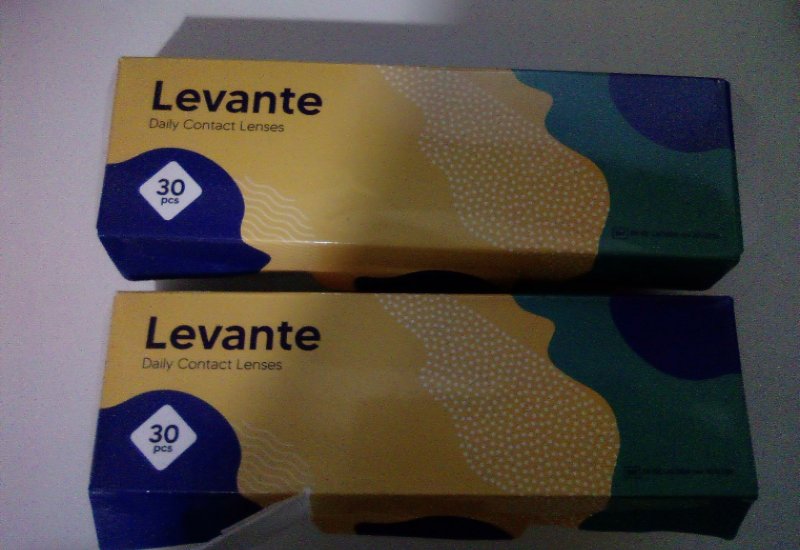 2 חבילות של עדשות מגע יומיות של חברת Levante
חבילה אחת מידה 4.50- (29 יחידות)
חבילה שניה מידה -4.25 (28 יחידות)
כל חבילה 40 ש"ח
