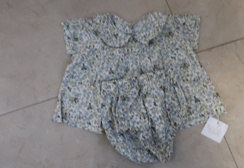 סט חמוד לילדה מתאים לגיל שנה