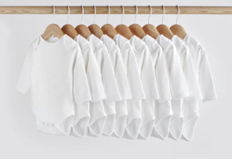 מארז של 10 גופיות שרוול ארוך מידה 3-6