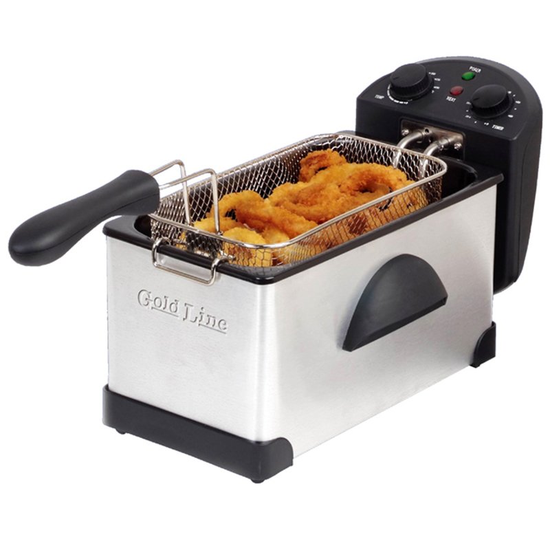 חדש באריזה קיבלתי מתנה לחג מוסרת עקב כפילות
סיר חשמלי.
דגם: ATL-9922.
מבית: GOLDLINE.
הספק: 2000W.
נפח: 3.5 ליטר.
מתפרק לניקוי.
המיועד:
לטיגון עמוק של מוצרי מזון.
ומכיל רשת מזון גדולה.
גוף חימום עוצמתי.
המספק קצב עבודה מהיר.
תרמוסטט מתכוונן לרמת החום המבוקשת.
בהתאם לסוג הטיגון.
כולל:
טיימר עד 60 דקות.
ופעמון לקביעת זמן השימוש.
וכיבוי אוטומטי.
נורת ביקורת להפעלה.
ונורת מצב מוכן.
מנגנון בטיחות מיוחד.
המנתק את המכשיר בהעדר שמן.
כפתור RESET.
לשחרור הניתוק האוטומטי.
ולהפעלה מחדש.
פילטר פחם ייחודי לסינון ריחות הטיגון.
מכסה המכיל חלון שקוף.
המאפשר מעקב אחר הטיגון בזמן ההפעלה.

מיכל פנימי נשלף.

ומעטפת העשויה נירוסטה עמידה ואיכותית.
דגם: ATL-9922
