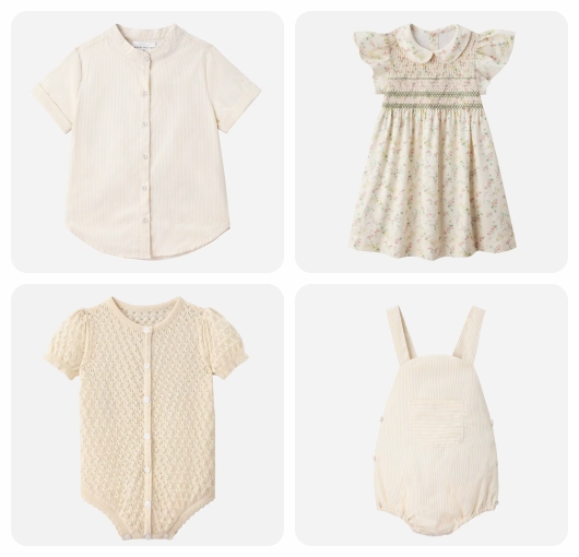 סט משפחתי צהוב לבן