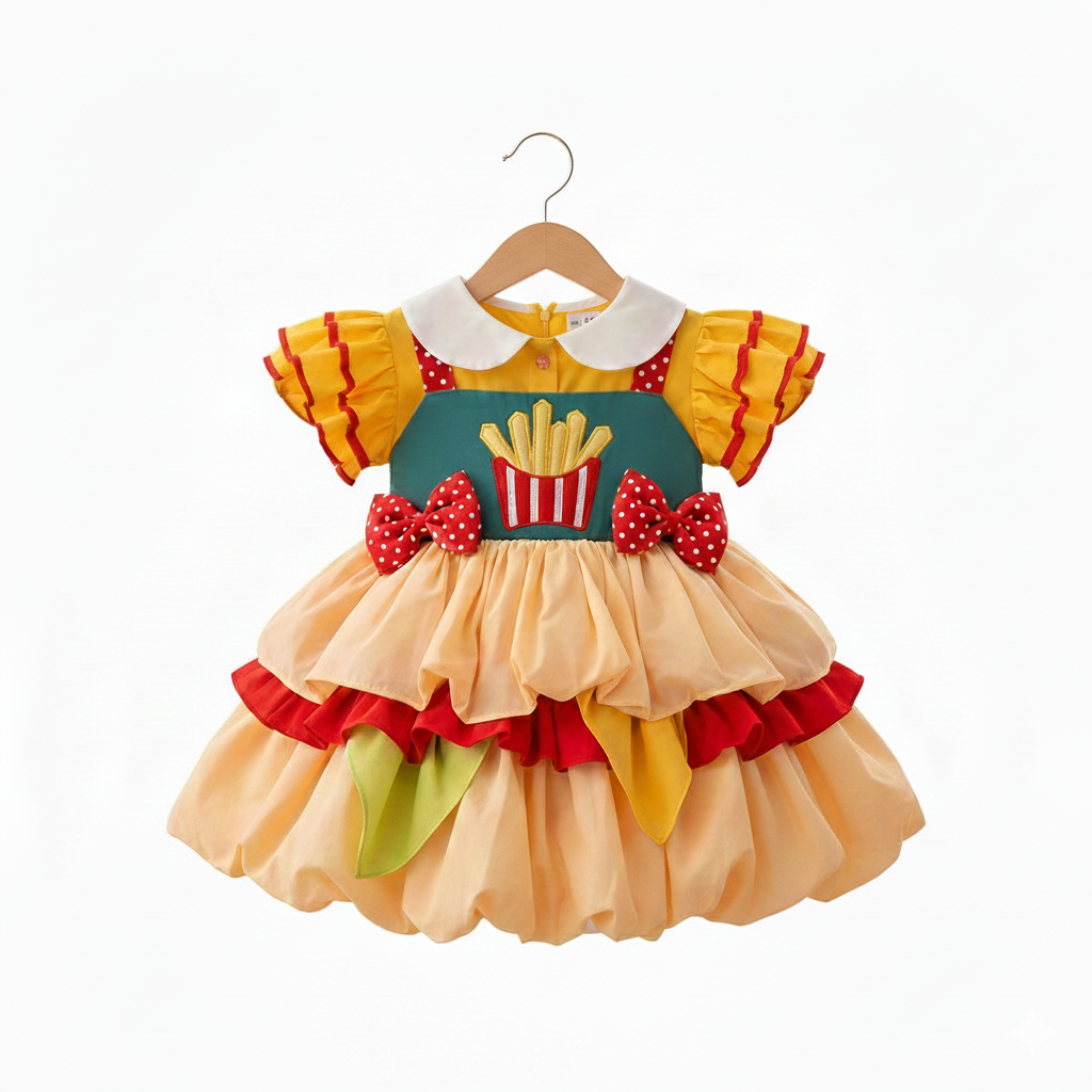 שמלת צ'יפס לילדות