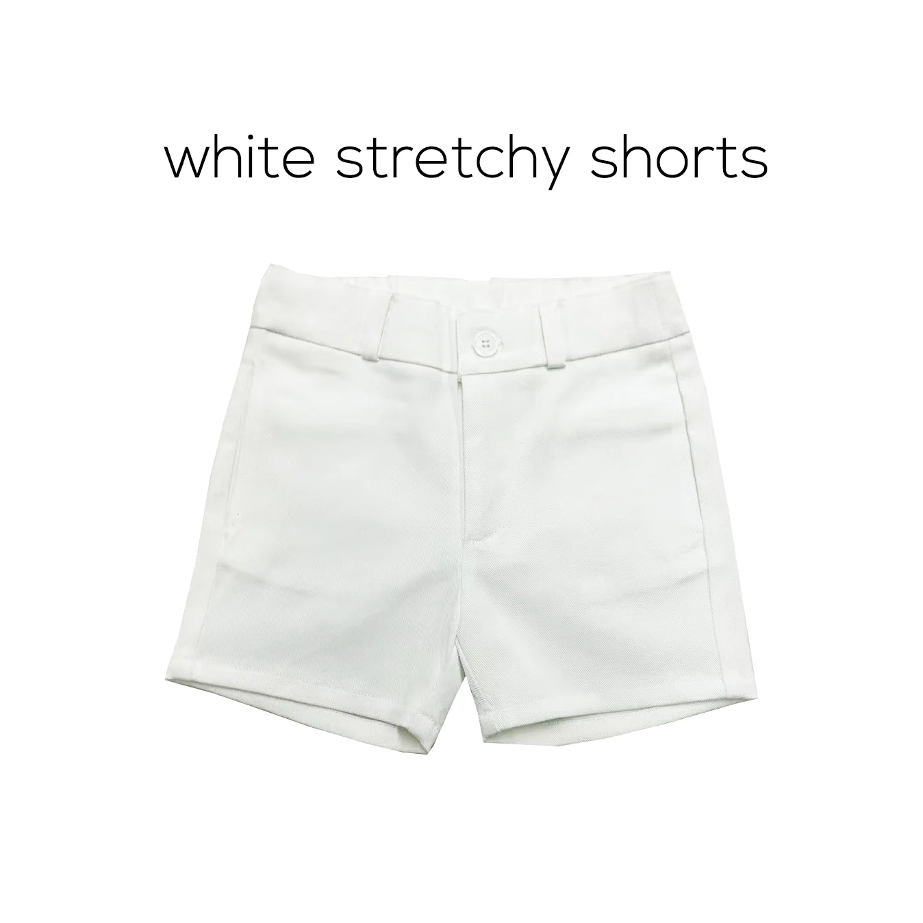 מכנס לבן קצר