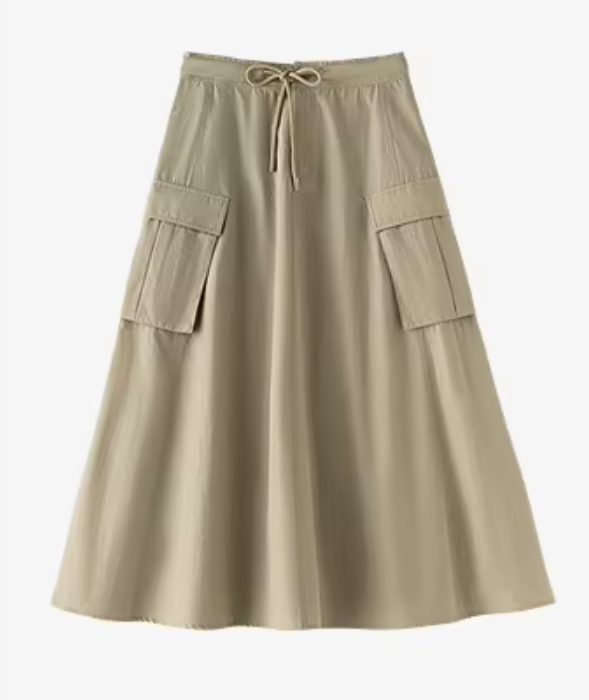 חצאית חאקי Toyouth