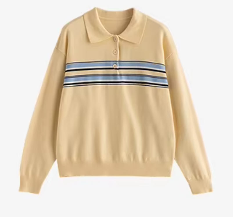 חולצת פולו צהוב TOYOUTH 