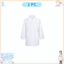 חלוק מעבדה לבן