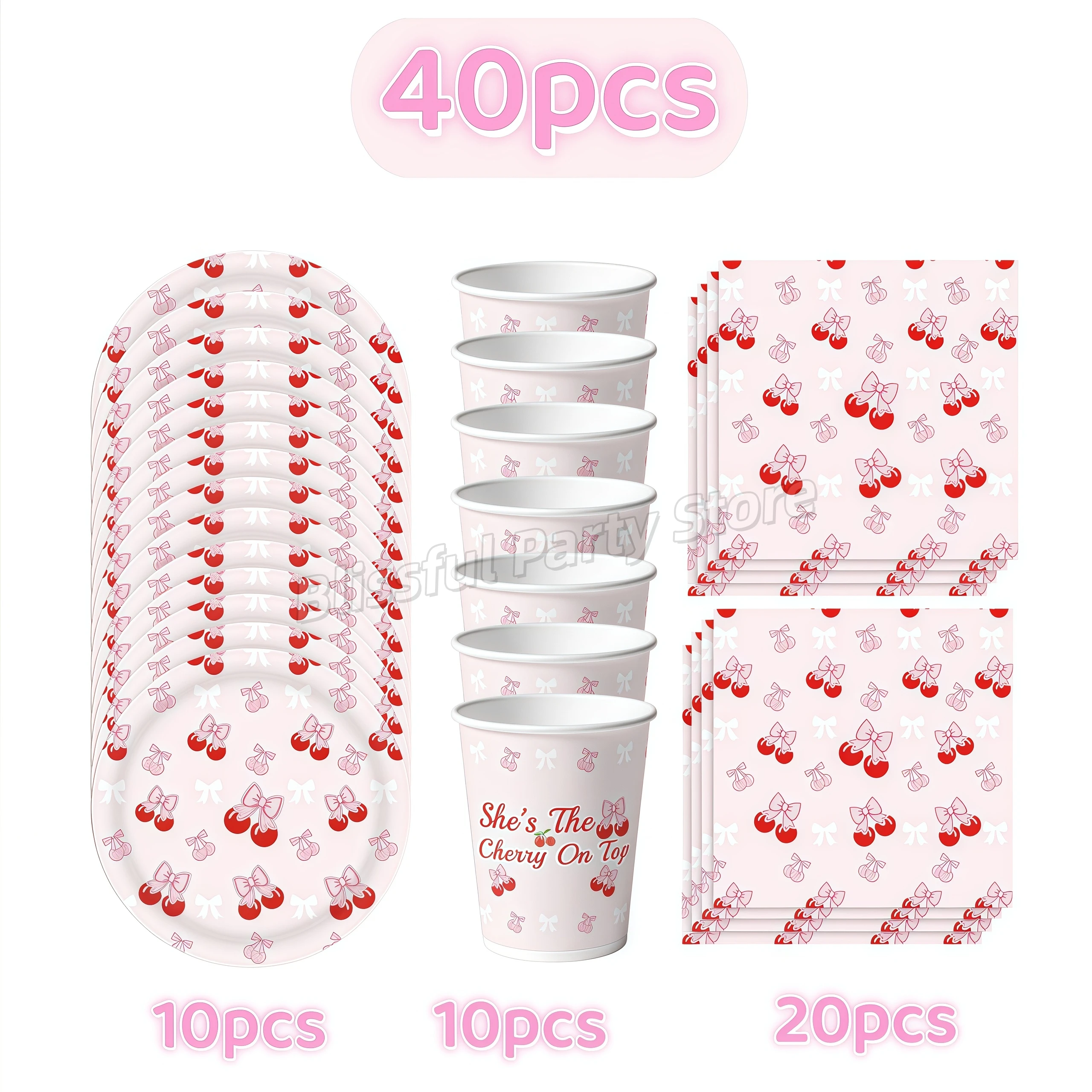 חד פעמי דובדבנים