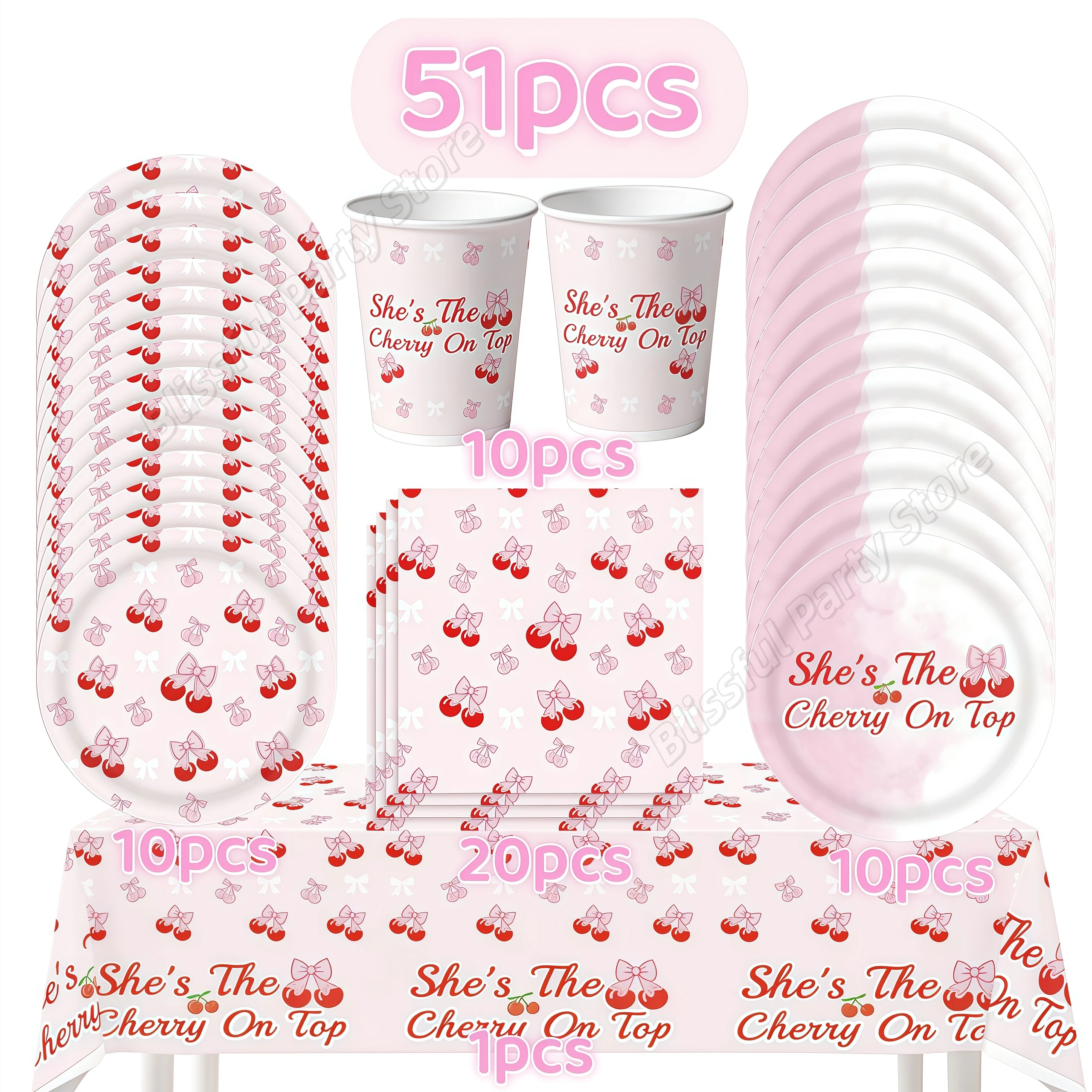 חד פעמי דובדבנים