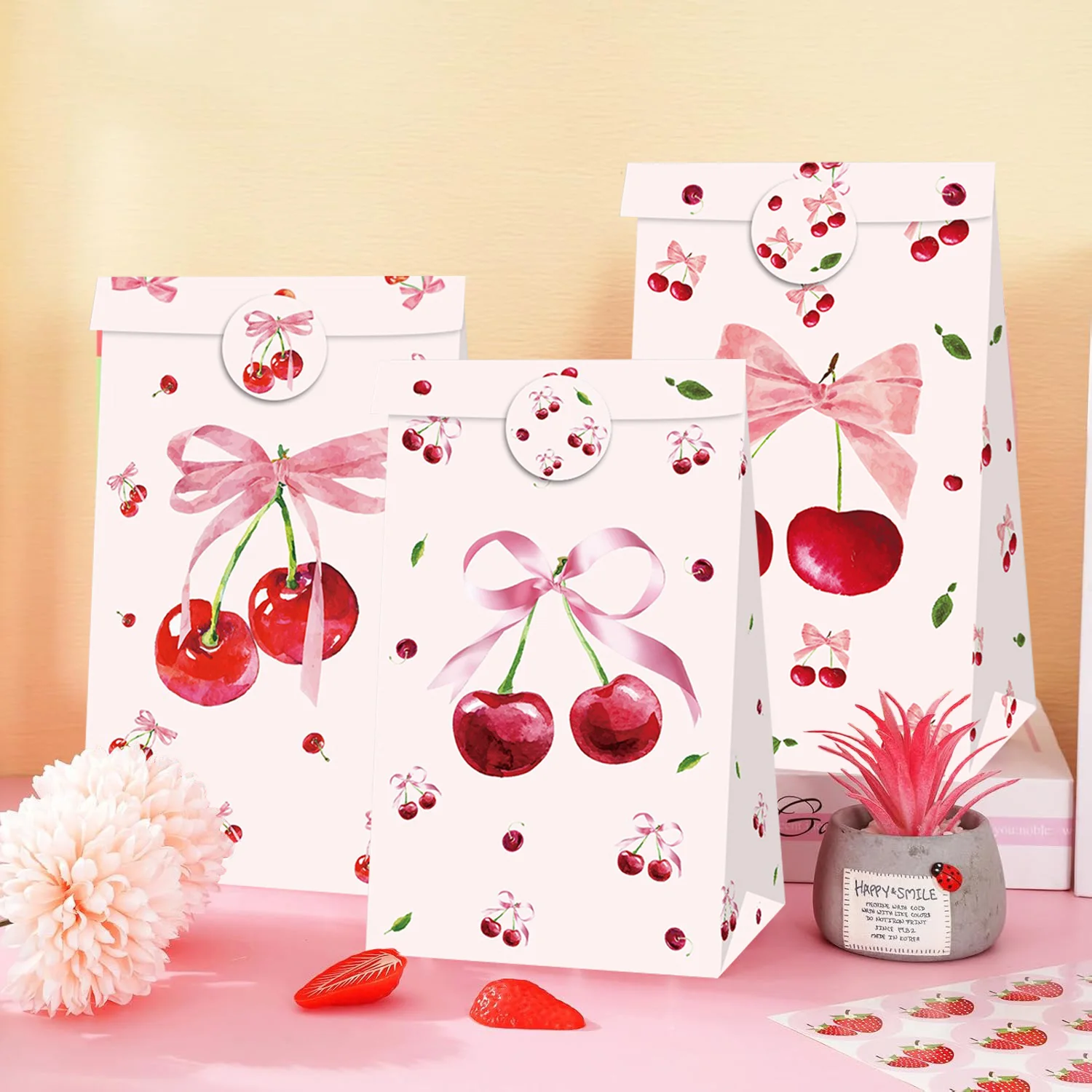 12 שקיות מתנה מעוצבות