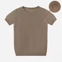 סריג דק שרוול קצר