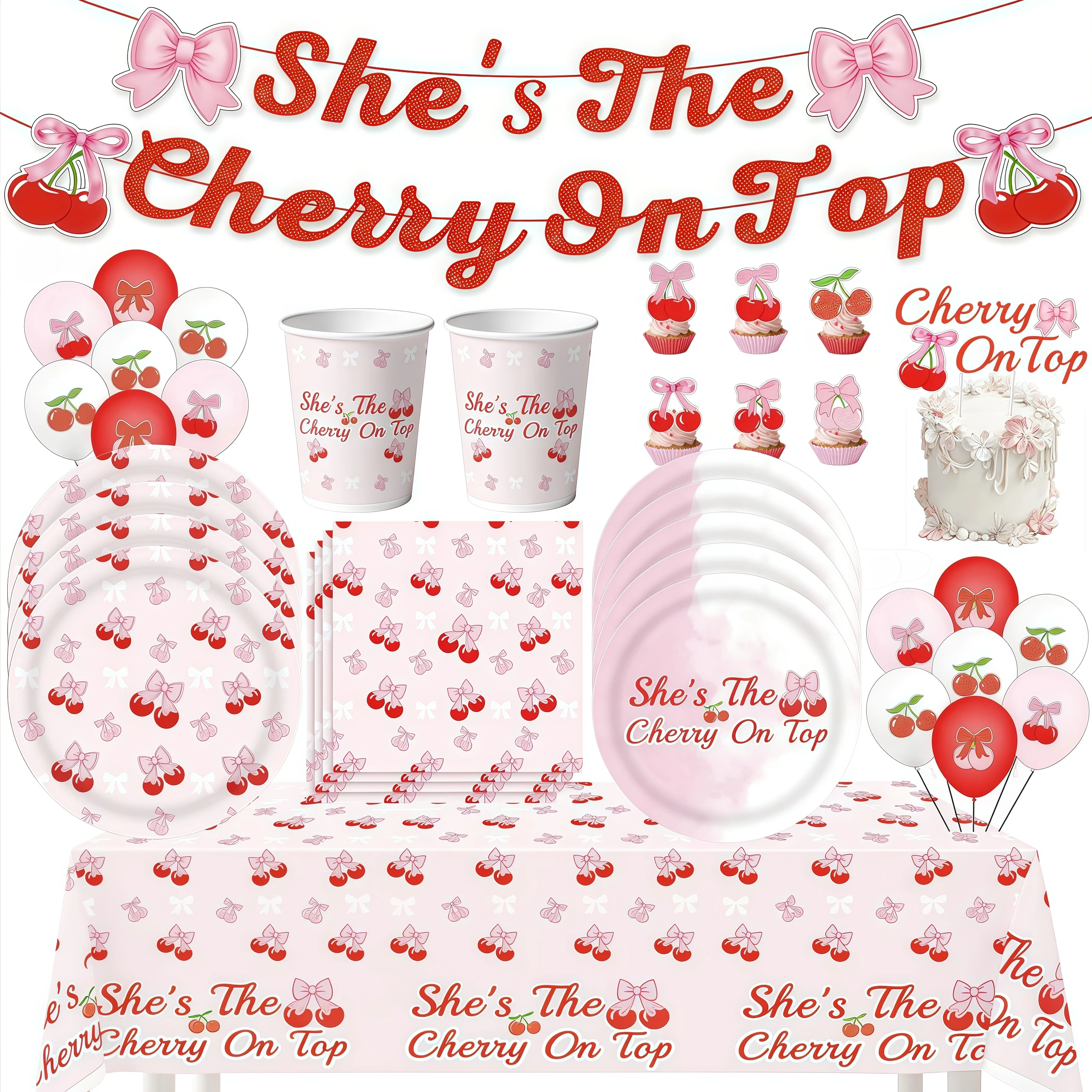 חד פעמי דובדבנים