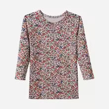 חולצת טריקו פרחונית