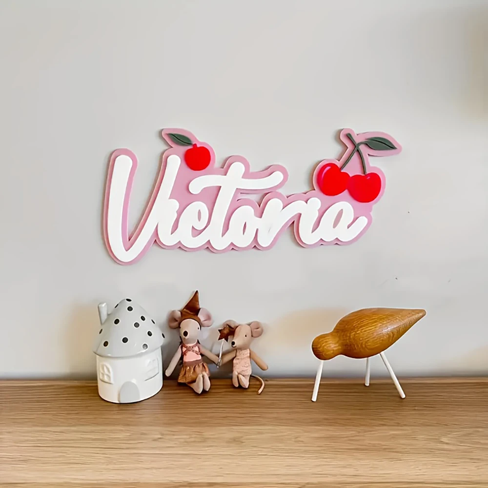 שלט עם שם לילדת היומולדת