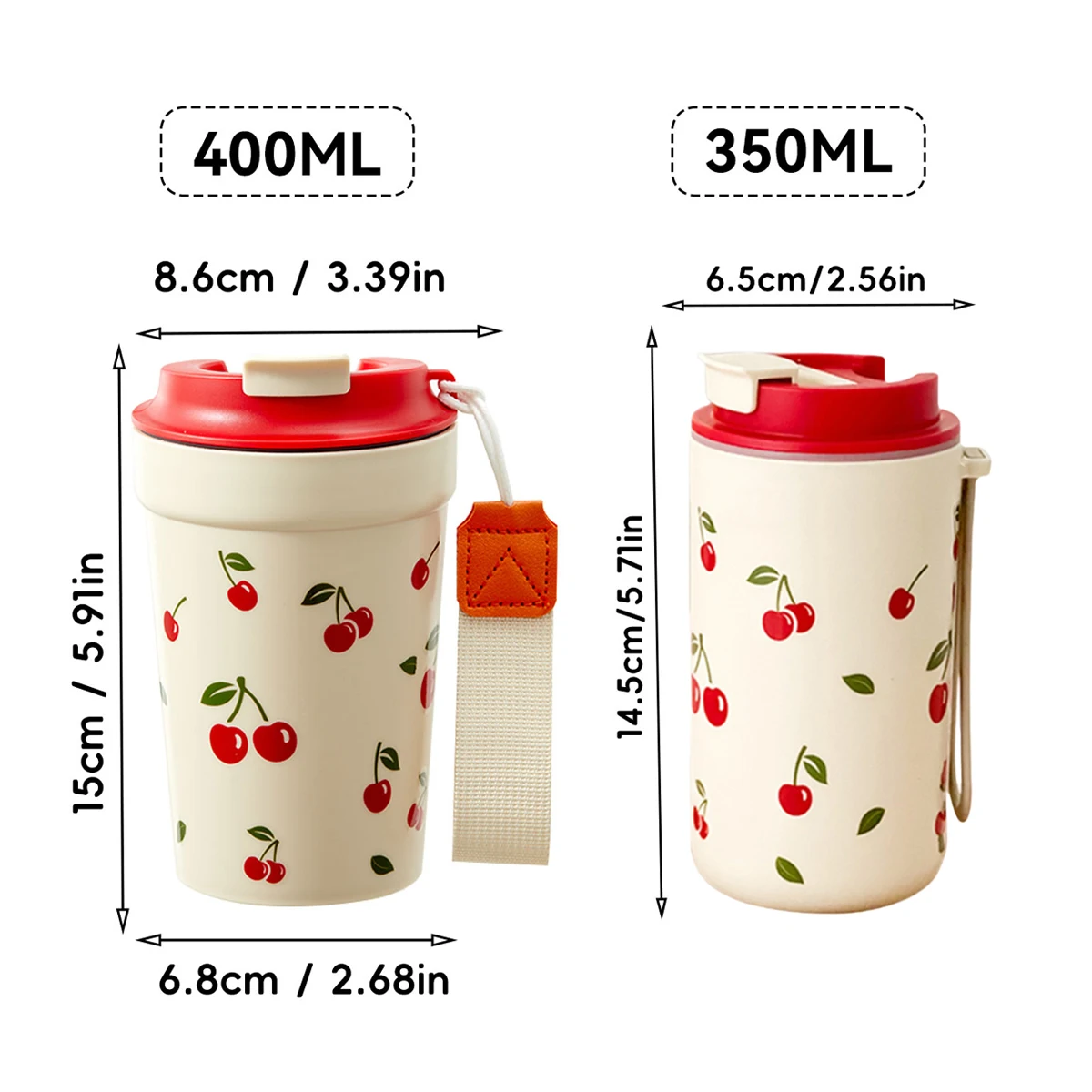 כוס מים דגם דובדבן