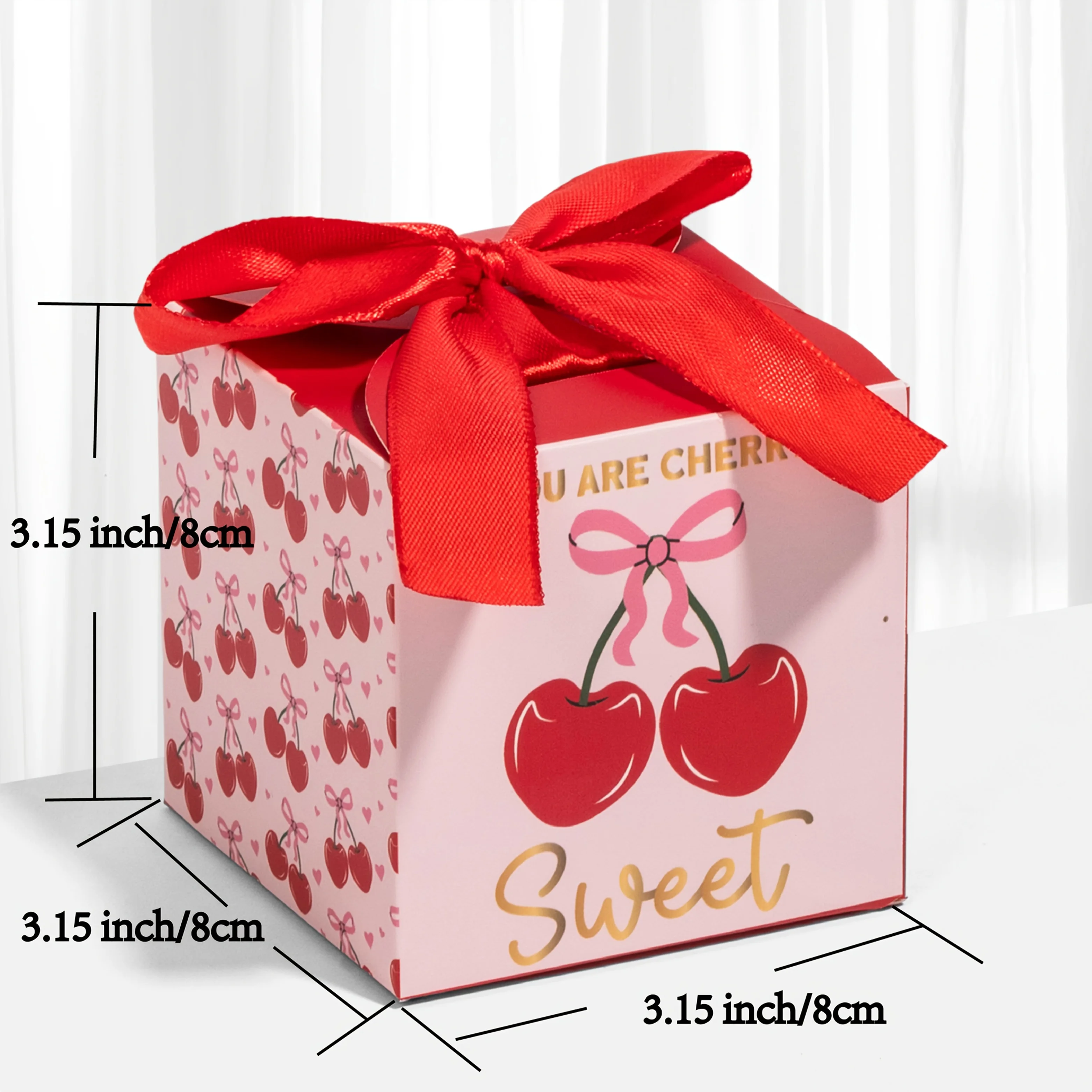 24 יח' קופסא עיצוב דובדבנים