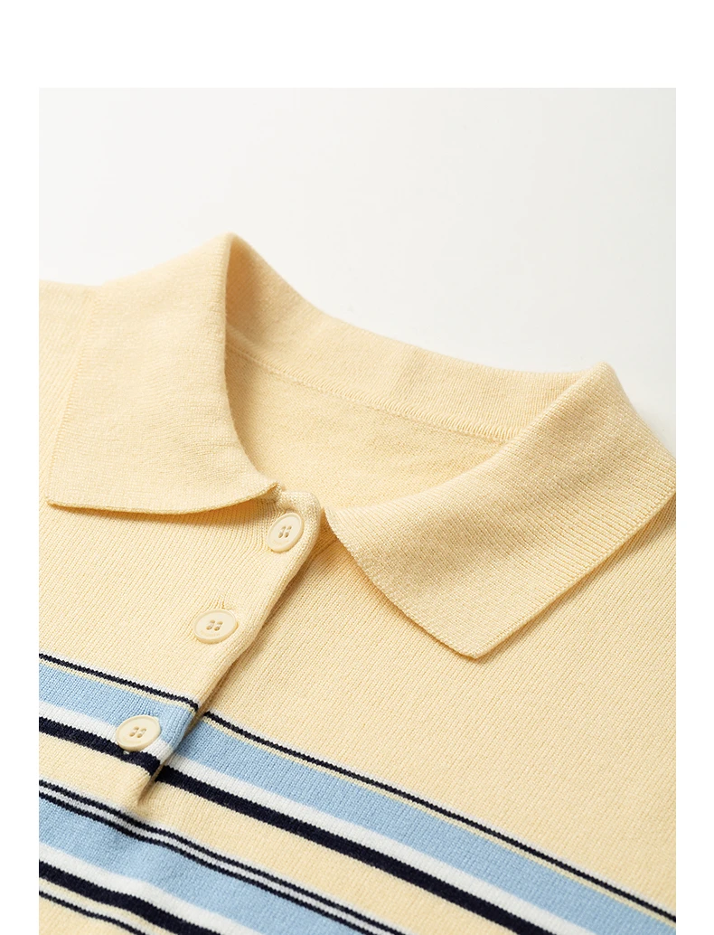 חולצת פולו צהוב TOYOUTH 