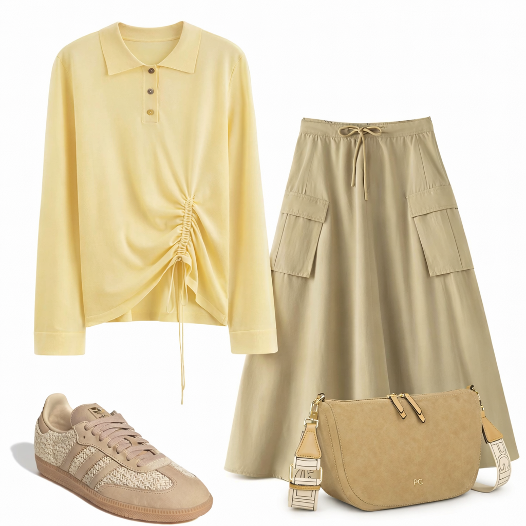 צהוב חקי ספורטיבי